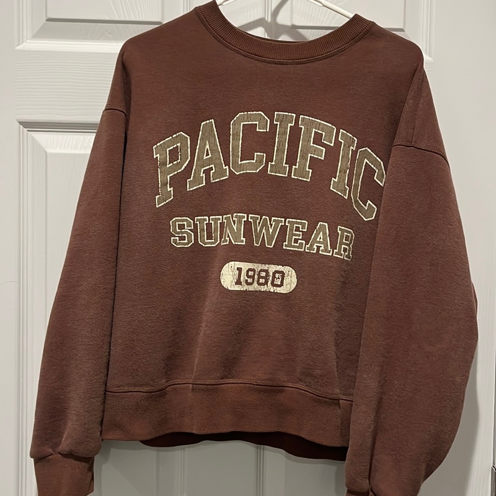 Brown Pacsun Sweatshirt